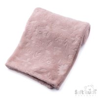FBP305-DP: Dusty Pink Floral Embossed Wrap